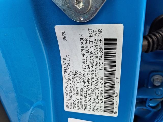 2026 Honda Civic Hatchback Sport