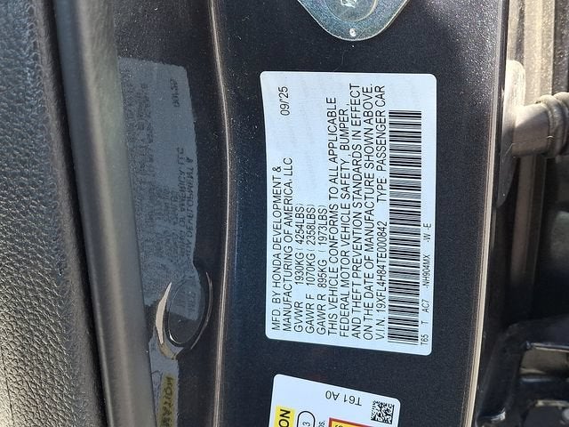 2026 Honda Civic Hatchback Hybrid Sport
