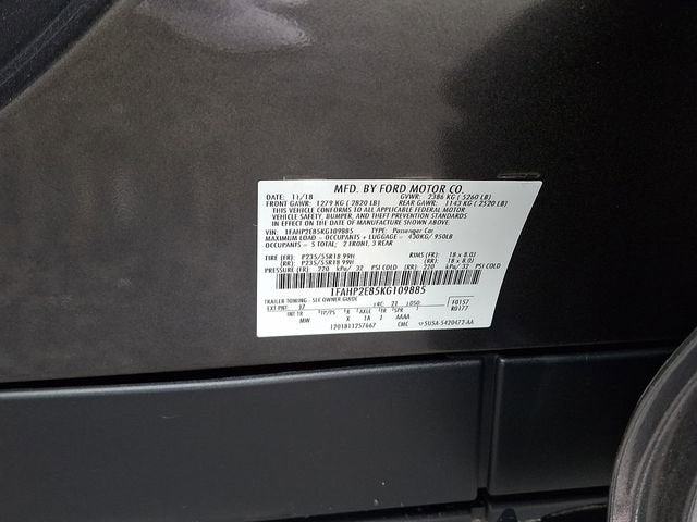 2019 Ford Taurus SEL