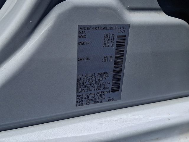 2024 Nissan Altima 2.5 SR