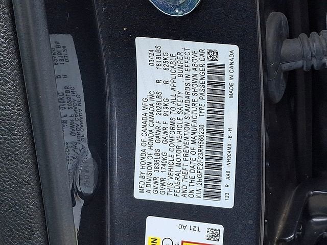 2024 Honda Civic Sedan LX