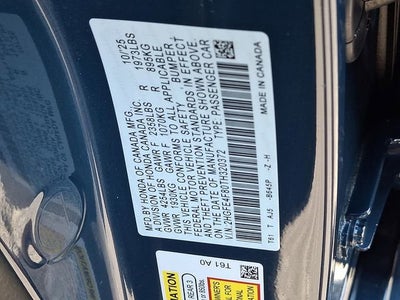 2026 Honda Civic Sedan Hybrid Sport