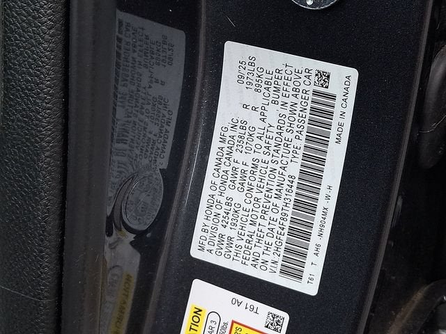 2026 Honda Civic Sedan Hybrid Sport