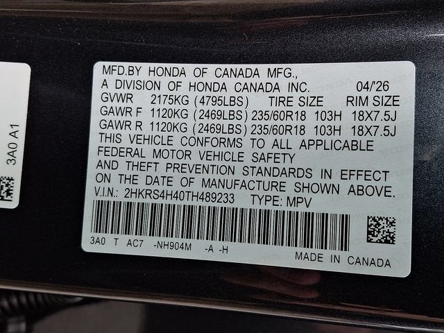 2026 Honda CR-V EX AWD