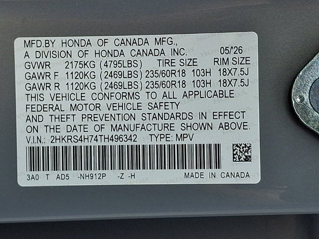 2026 Honda CR-V EX-L AWD