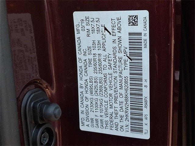 2019 Honda CR-V EX-L