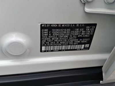 2025 Honda HR-V AWD LX