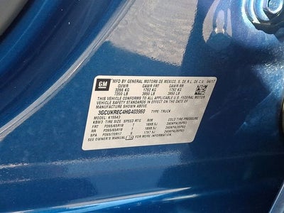 2017 Chevrolet Silverado 1500 LT