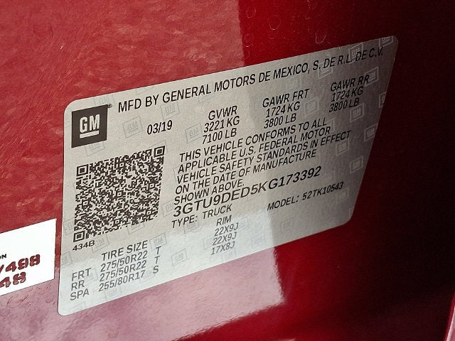 2019 GMC Sierra 1500 SLT