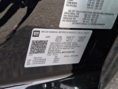 2024 GMC Sierra 1500 AT4X