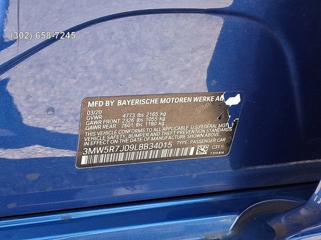 2020 BMW 3 Series 330i xDrive