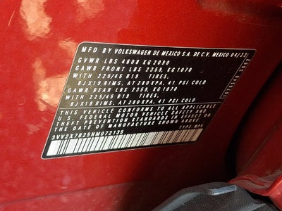 2022 Volkswagen Taos 1.5T SEL