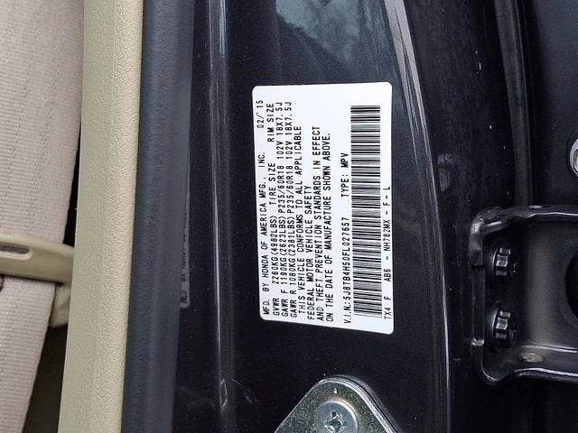 2015 Acura RDX Tech Pkg