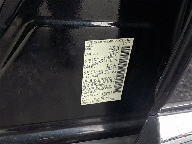 2018 Nissan Murano Platinum