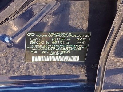 2013 Hyundai Elantra GLS PZEV