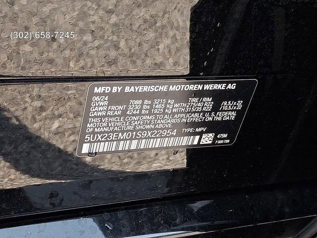 2025 BMW X7 xDrive40i