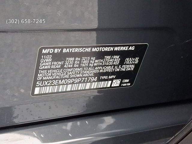 2023 BMW X7 xDrive40i