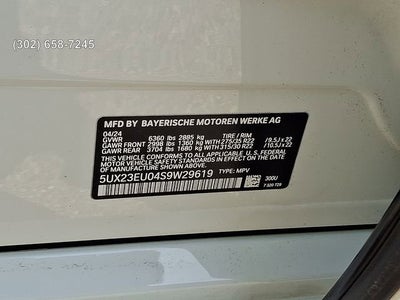 2025 BMW X5 xDrive40i