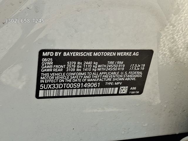 2025 BMW X4 xDrive30i