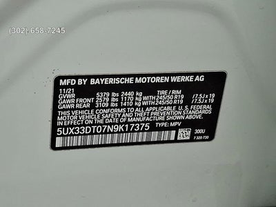 2022 BMW X4 xDrive30i