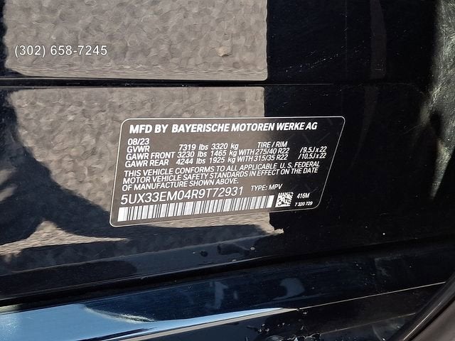 2024 BMW X7 M60i