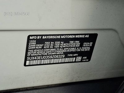 2025 BMW X5 PHEV xDrive50e
