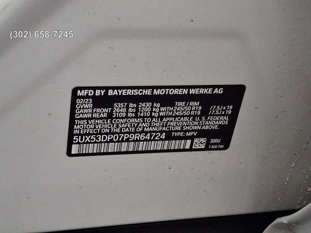 2023 BMW X3 xDrive30i