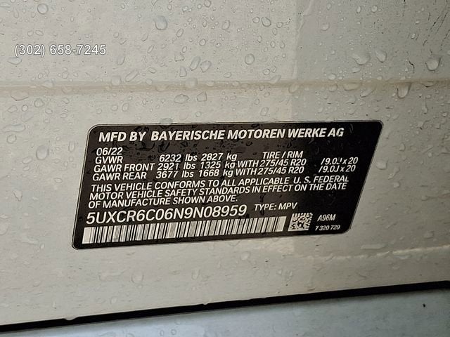 2022 BMW X5 xDrive40i