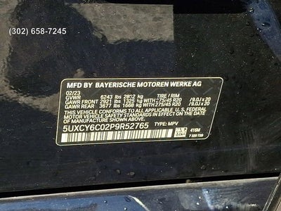 2023 BMW X6 xDrive40i