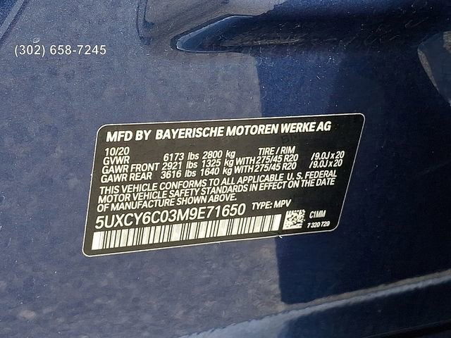 2021 BMW X6 xDrive40i