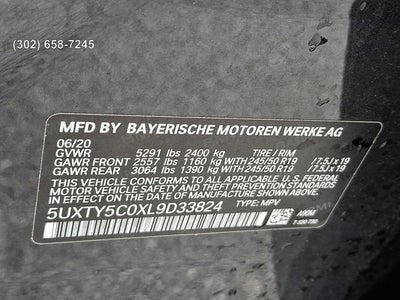 2020 BMW X3 xDrive30i