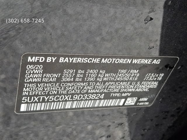 2020 BMW X3 xDrive30i