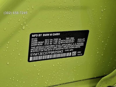 2023 BMW X3 M 4DR SAV