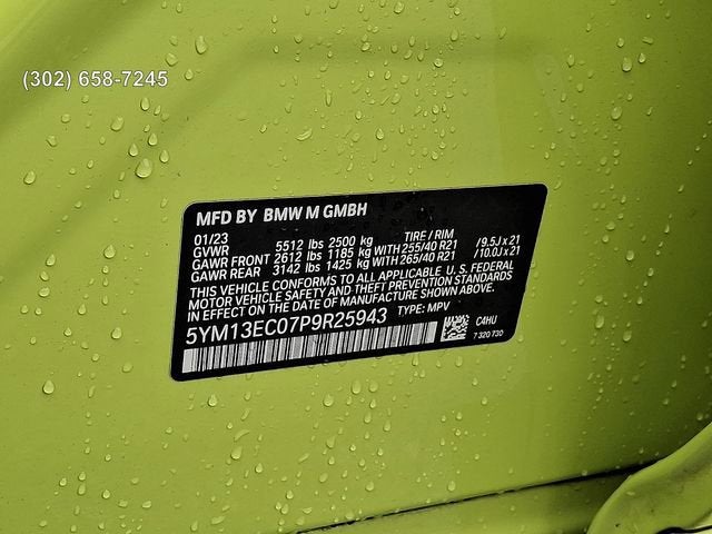 2023 BMW X3 M 4DR SAV