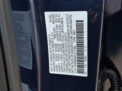 2026 Honda CR-V Hybrid AWD Sport-L