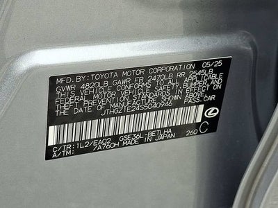 2025 Lexus IS 350 F SPORT