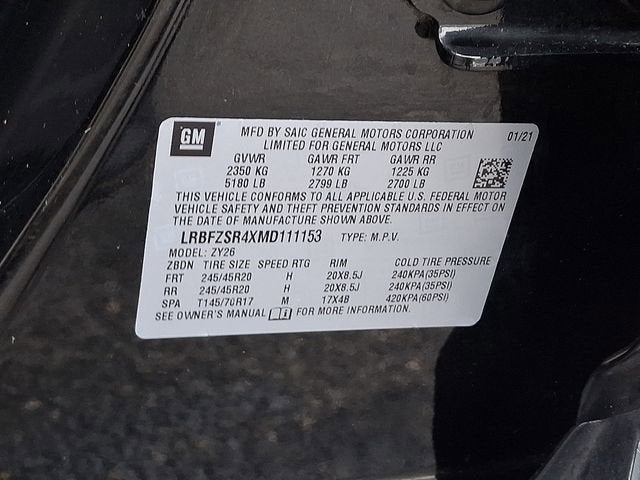 2021 Buick Envision Avenir