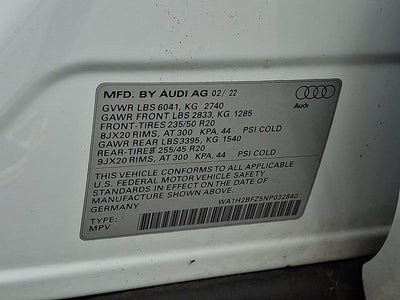 2022 Audi Q4 e-tron Premium Plus 50 quattro