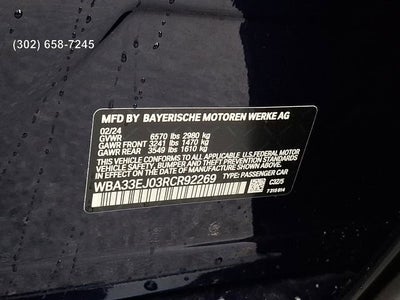 2024 BMW 7 Series 760i xDrive