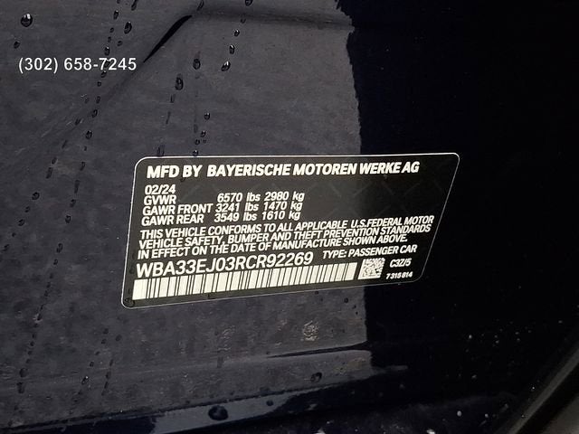 2024 BMW 7 Series 760i xDrive