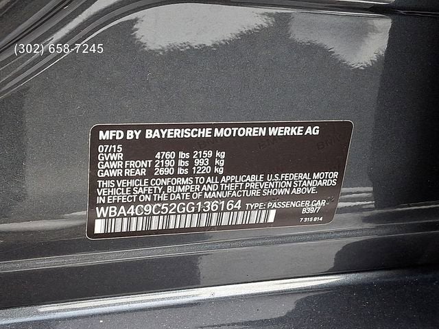 2016 BMW 4 Series 428i xDrive