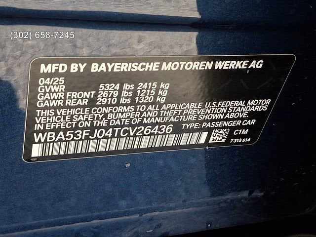 2026 BMW 5 Series 530i xDrive