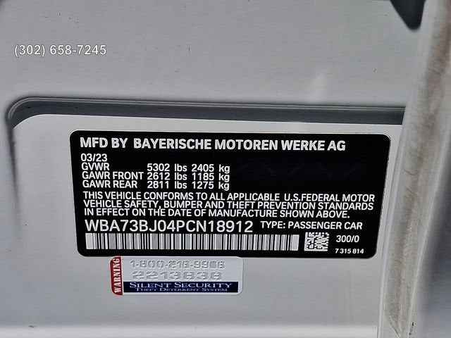 2023 BMW 5 Series 540i xDrive