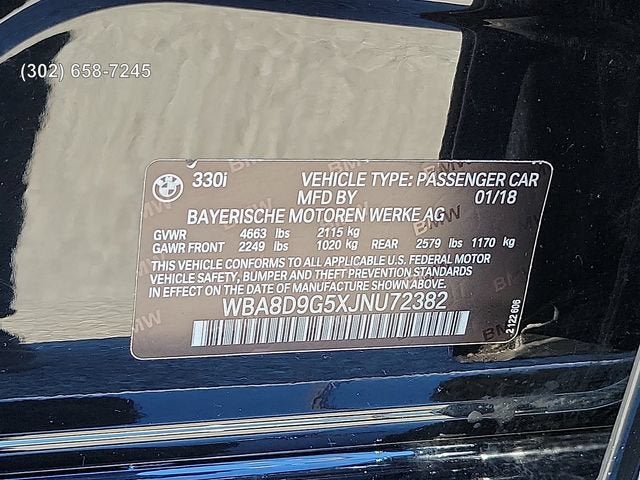 2018 BMW 330i xDrive