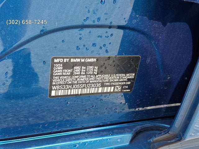2025 BMW M3 Competition xDrive