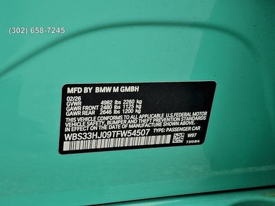 2026 BMW M3 Competition xDrive