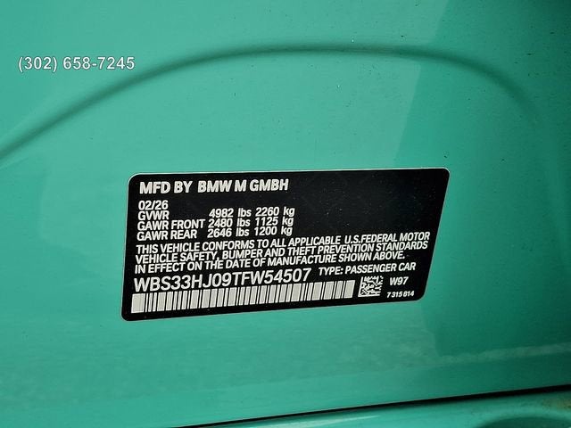 2026 BMW M3 Competition xDrive