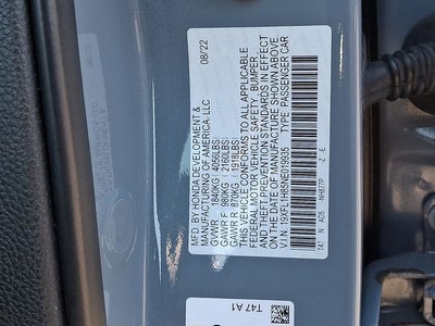 2022 Honda Civic Sport Touring