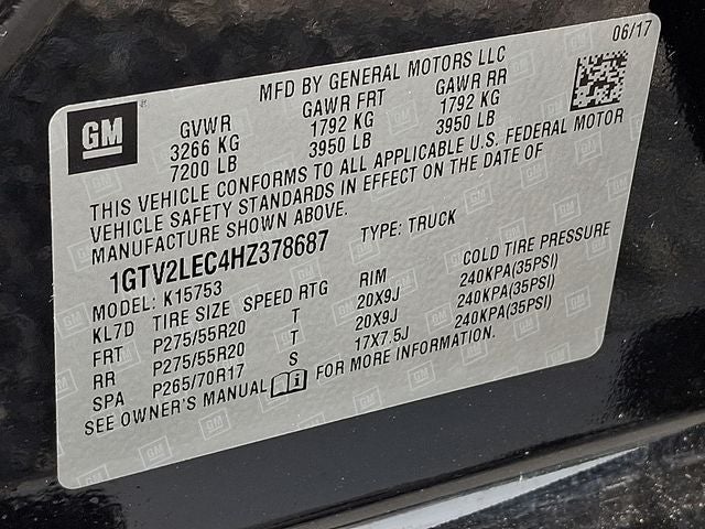 2017 GMC Sierra 1500 Base