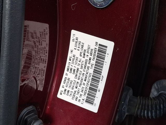 2015 Honda Accord LX